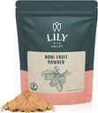 Lily of the Valley Noni Fruit Powder - Morinda Citrifolia - Superfood Indian Mulberry - Great for Smoothies and Recipes - Vegan & Gluten-Free - Återförsäljbar påse (8oz, 226g) - Package May Vary