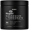 Triple Sleep Magnesium L-Threonate w. Apigenin, Theanine & Magtein Magnesium L Threonate - High Absorption Magnesium Supplement Capsules for Men and Women Magnesium Powder Pills