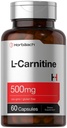 Horbäach L Carnitine Supplement 500mg | 60 kapslar | som L-Carnitine L-Tartrate | Non-GMO och Gluten Free