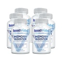 Forskning Verified Memory Booster - Nootropic Supplement - Enhance Cognition and Memory - Lion's Mane, Ginkgo Biloba, BioPerine - 6 Month Supply - Non-GMO - Made in the USA