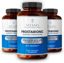 VITASEI Prostabionic med Graminex, Saw Palmetto, Pygeum Africanum - Bladder Control och Prostate Supplements för Män - 60 kapslar (Pack of 3)