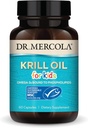 Dr Mercola Kids Krill Oil Capsules, 60 Count