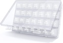 TookMag Monthly Pill Organizer 28 Day Pill Box, Travel Medicine Pill Organizer, Large 4 Weeks 1 Month Pill Cases med dammsäker behållare för piller / vitamin / fiskolja / tillägg