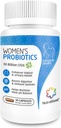 NutraBlast Vaginal Probiotics for Women Digestive, Intimate Balance, UT & Vaginal Health - 50 Billion CFU - 6 Strains, Prebiotics, Cranberry Extract & D Mannose - Womens Probiotic (30 Count)