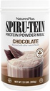 NaturesPlus SPIRU-TEIN, Chocolate - 2.1 lb, Pack of 2 - Plant-Based Protein Shake - Non-GMO, Vegetarian, Gluten Free - 68 Totalt betjäningar