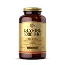 Solgar L-Lysine 1000 mg, 250 tabletter - Förbättrad absorption och assimilering - främjar integritet av hud och läppar - Kollagenstöd - Aminosyror - icke-GMO, Vegan, Glutenfri - 250 portioner