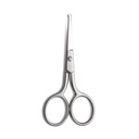 LIVINGO Premium Manicure Rounded Tip Scissors Multi-purpose Stainless Steel Cuticle Pedicure Beauty Grooming Kit för Nail, Eyebrow, Eyelash, Dry Skin, Nose Hair 3,5 tum