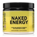 NAKED Energy - Pure Pre Workout Powder för män och kvinnor, Vegan, Unflavored, Healthy Pre Workout - Inga tillsatta sötningsmedel, färger eller smaker - 50 portioner