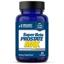 SUPER BETA PROSTATE Max - Advanced Saw Palmetto Prostate Support Supplement för Mäns hälsa, 60ct