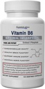 Superior Labs Vitamin B6 50mg, Pure Non-GMO Supplement, High Absorption, Supports Immune & Nervous System, Brain Function, Metabolism & Heart Health, Essential för Hemoglobin Production, 120 Veg Caps