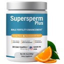 Manlig fertilitetstillägg med L-karnitin och L-arginin, Preconception Fertility Formel för optimal greve & hälsosam volymproduktion, 1 månadstillförsel (60 doser) i pulver.