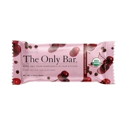 Truvani Plant Based Snack Bars | Cherry Chocolate Chip 1 Pack | 5g Protein | USDA Organic and Vegan | Den enda baren | Dairy, Soy och Gluten Free | Individuellt inslagna