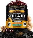 Himalaya Shilajit Gummies for Men & Women - Pure Shilajit for Men Gummies - Sugar Free Gummy Supplements with Fulvic Acid - Healthy Aging, Immune & Energy Support - 60 Count