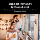Doctor Morse's Brain & Nervous Systems Support - Support Immunity & Stress Level - Naturopath Formulerad Nootropic Supplement - Ginkgo Leaf, Gotu Kola, Astragalus Root & Butchers Broom - 90 kapslar