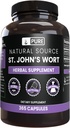 PURE ORIGINAL INGREDIENTS St John's Wort (365 kapslar) No Magnesium eller Rice Fillers, Always Pure, Lab Verified