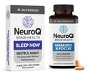 LifeSeasons NeuroQ Memory & Focus med SleepNow Strips - 24/7 Brain Health Support - Förbättra kognitiv sömnfunktion - 30 dagars leverans