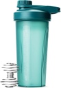 Mr Pen- Shaker Bottles för proteinblandningar med Twist Cap, 28 oz, Protein Shaker Bottle med Wire Whisk Ball, Shaker Cup, Mixer Bottle