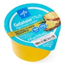Medline Active Gelatein Plus Supplement, lätt att servera, protein och kalori förbättrad, ananas smak, 4oz. Cup (Case of 36)