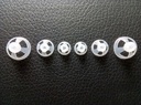 Hörapparat Ear Piece Open Domes Set 6mm/9mm/12mm (3 par) Bekväm PSAP (Personligt ljudförstärkare produkt) Ear Tips Osynlig, Perfekt för öppen luft (öppen passform), Med undantag för RIC