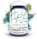 Nootropics Depot Acetyl L-Carnitine Capsules | 500mg | 90 greve | HCL Form | Energiförsörjning | Stöder Mitokondriell funktion | ALCAR HCL