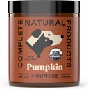 Komplett naturliga produkter organisk pumpa pulver för husdjur - 4oz - ren organisk pumpa pulver