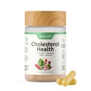 Snap Supplements Cholesterol Health - Naturligt stöd för hjärta, lever, matsmältning och metabolisk hälsa, 60 vegetariska kapslar (30 portioner, 1 månads leverans)