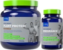 POWERLIFE High Impact Plant Protein (Chocolate - New Formula) with 3000 MG of HMB, No Sugar Added, Non-GMO High Impact Endurance