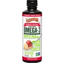 Barleans Vegan Omega 3 6 9 Flaxseed Oil Liquid Supplement, Strawberry Banana Smoothie, Flax Seeds Oil med 2 968 mg ALA Fatty Acid, Non-GMO och Gluten Free, 16 oz