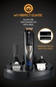 Min perfekta gete 13-i-1 Mens Grooming Kit - LED Display Beard Trimming Kit med Travel Bag, Charging Stand & More - Vattentät, Cordless Electric Trimmer för näsa, kropp och mer - Idealisk presentuppsättning