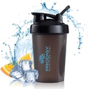 Prodigy Nutrition Labs Premium Shaker Bottle Perfekt för Protein Shakes och Pre Workout -14 Ounce (Black)