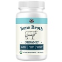 Grass-Fed Bone Broth Capsules with Collagen from Organic Bone Broth Powder. Collagen Supplement for Nails, Hair, Joints and Digestive Health* Support. Gut Friendly-Ingredients, 180 Capsules