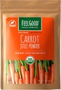 Feelgood Superfoods Carrot Juice Powder - Hälsotillskott för Digestive, Skin, Eye & Immune Support - Innehåller Beta Carotene & Vitamin A - 7 oz
