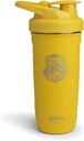 Smartshake Reforce Stainless Steel Harry Potter Hufflepuffs Shaker Bottle (900 ML /30oz) | Light Weight Resistance Sports Shaker Bottle med en mjuk lock | Läcktät, BPA Free & DEHP Free