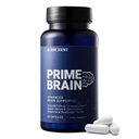 BONE SCIENCE - Prime Brain Supplement - Nootropic för Focus, Memory & Cognitive Performance, med Alpha GPC, L-Theanine & Ginkgo Biloba, Vegan - 60 kapslar