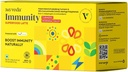 Immunity Boost Latte med Moringa & Giloy, gurkmeja, 100% naturliga ingredienser, kan förbättra matsmältningen, Gluten Free On-The-Go Sachets (30 greve)
