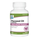 Kvalitetsval Flaxseed Oil 1000 mg Softgels - Cold Pressed, Plant-Based Source of Omega Fatty Acids - 120 Easy-to-Swallow Softgels - Inga konstgjorda färger eller konserveringsmedel
