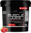 Ultimate Nutrition Muscle Juice 2600 Revolution, Weight Gain Drink Mix - Mass Gainer Workout Powder Supplement för Lean Muscle Growth & Recovery med 56g Protein Blend - Strawberry, 11.105lb
