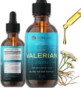 Valerian Root Extract - Sl strip Tincture - Tillverkad i USA Herb Sle ́p Supplement - Valerian Root Drops 2 Fl Oz