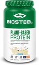 BioSteel Vegan Protein Powder - Vanilla, NSF för sport, 1,8 lbs, 22g Protein, 25 portioner - Växtbaserad proteinpulver med Brown Rice, Pea & Pumpkin Seed - Premium Plant Protein Powder