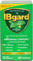 IBgard Gut Health Supplement, Peppermint Oil Capsules för Abdominal Comfort, 96 kapslar