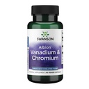 Swanson Albion Chelated Vanadium och Chromium 60 Veg Capsules