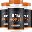 Alpha Horse, Alpha Horse Pills for Men, Alpha Horse Capsules, Alpha Horse Supplement, Alpha Horse Vitamin All Natural Premium Formel, Alpha Horse Supplement Support, 180 kapslar för 3 månader