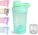 D.Y.A 16oz Shaker Bottle,Leak Proof Sports Shaker Cups för Protein Shakes, Shaker Bottle för Pre Workout och Travel To Go,BPA Free & Easy Clean Protein Shaker Bottle, Gröna