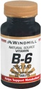 Windmill Vitamin B-6 250 mg tabletter 60 tabletter (Pack of 3)