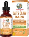 MaryRuth Organics Cat's Claw Herbal Liquid Drops | 2 Month Supply | Unflavored Cats Claw Tincture | Uncaria tomentosa | Non-GMO Project Verified | Vegan | Gluten Free | Sugar Free | 1 Fl Oz