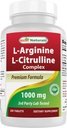 Bästa naturliga L-arginin L-Citruline komplexa tabletter, 250 greve