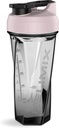 HELIMIX 2.0 Vortex Blender Shaker Bottle Holds upp till 28oz | No Blending Ball or Whisk | USA Made | Portable Pre Workout Whey Protein Drink Shaker Cup | Mixes Cocktails Smoothies Shakes | Top Rack Safe