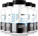 NutraRize (Pack of 5 ViroMax Ultra Pills, Maximum Strength Formula to Increase Energy and Performance, All-Natural Capsules for Muscle Strength, Supplement Reviews (300 Capsules)