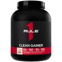 Regel 1 Clean Gainer - High-Protein Lean Gain Formel med 560 kalorier, 30 g Full-Spectrum Protein, Över 90 g kolhydrater, Under 6 g fett (15 portioner, Vanilla Ice Crème)