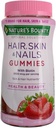 Naturens Bounty Optimal Solutions Hair, Skin och Nails Gummies, 80 ea (Pack of 2)